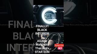 Mahindra Thar Roxx STAR Edition Launched! ⭐ Fortuner Se Behtar Interior? #automobile #automotive