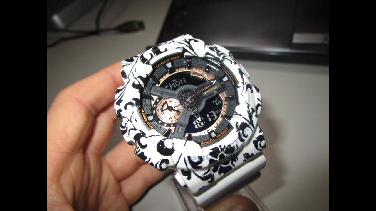 G Shock GA-110 Flower Custom by 