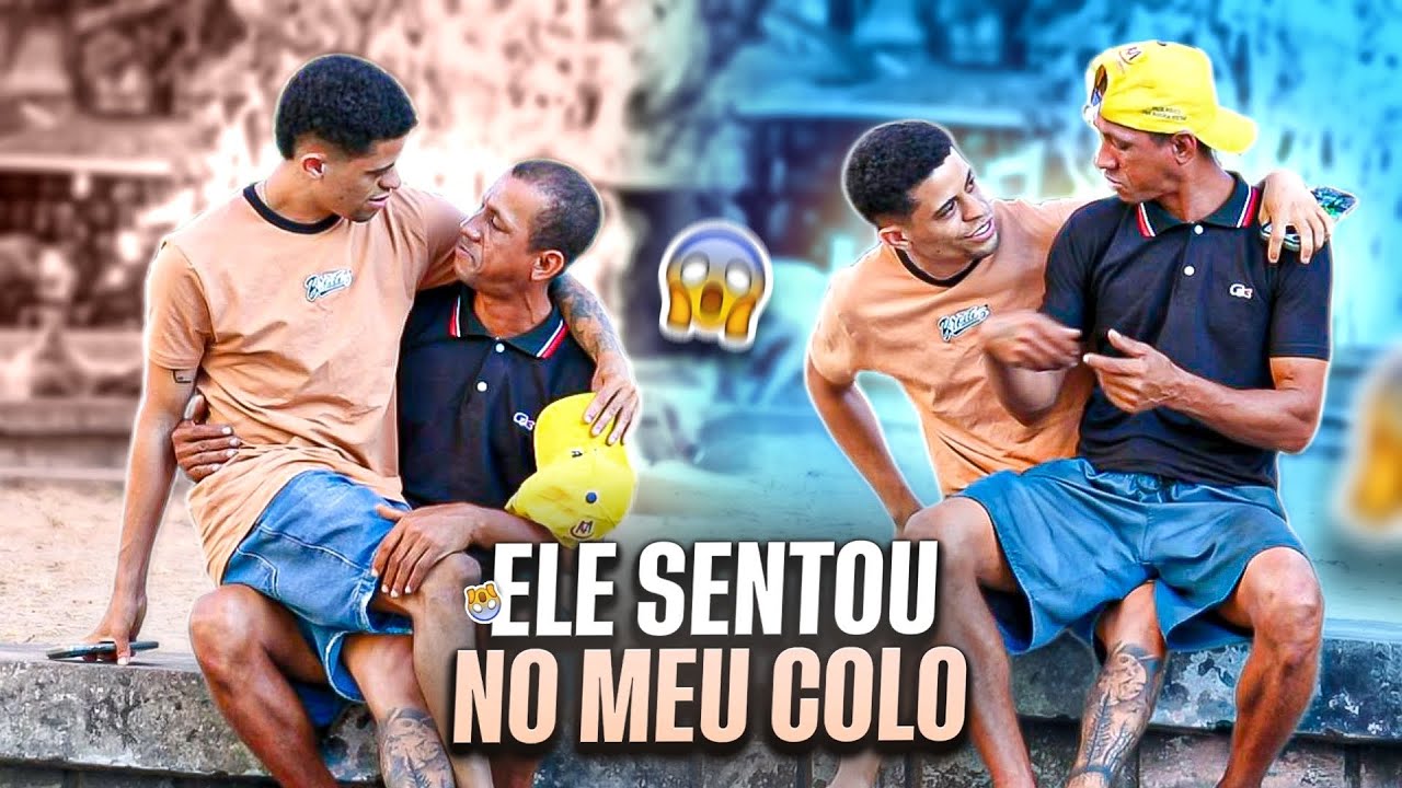 DANDO CANTADA EM HOMENS  - pegadinha 