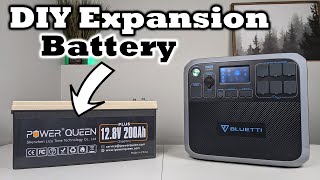 Make Your Power Station Last Longer! Power Queen 200AH LiFePO4  DIY Expansion Battery!