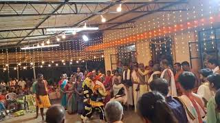 Bhoothada kola.  Hindu Culture, Ancient art form. Vibrant tradition.