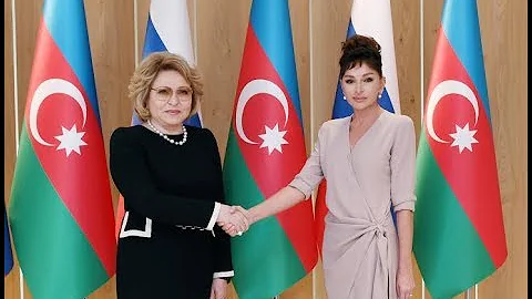 First Vice President Mehriban Aliyeva met with Val...