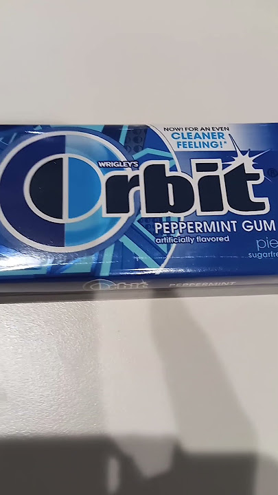 Have fun Orbit Peppermint gum