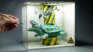 How to make a Zombie Turtle vs Hydraulic Press in the Laboratory by JackJack Creator 1,046,321 views 5 months ago 8 minutes, 1 second