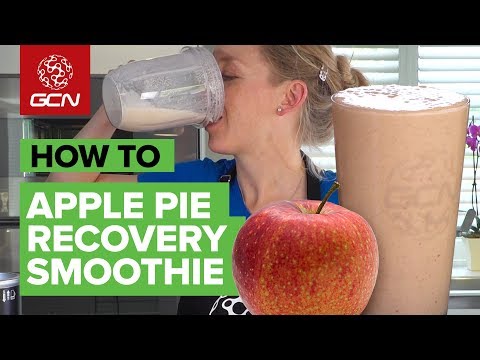 Perfect Post Ride Recovery | Emma's Apple Pie Smoothie