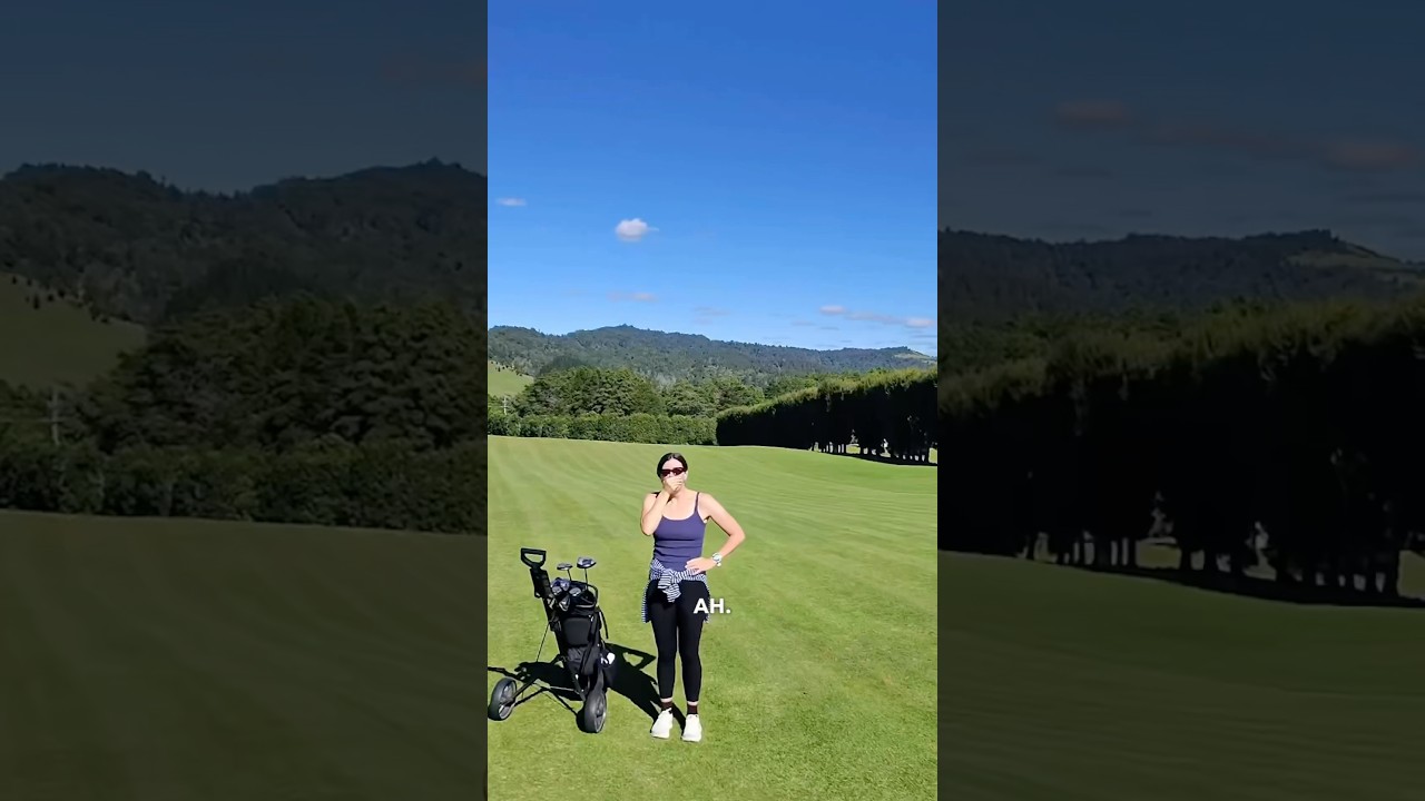 Testing out a new caddy / wife 😅
