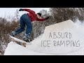 The absurd ice ramping