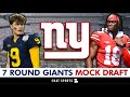 New giants mock draft all 7 rounds in 2024 nfl draft