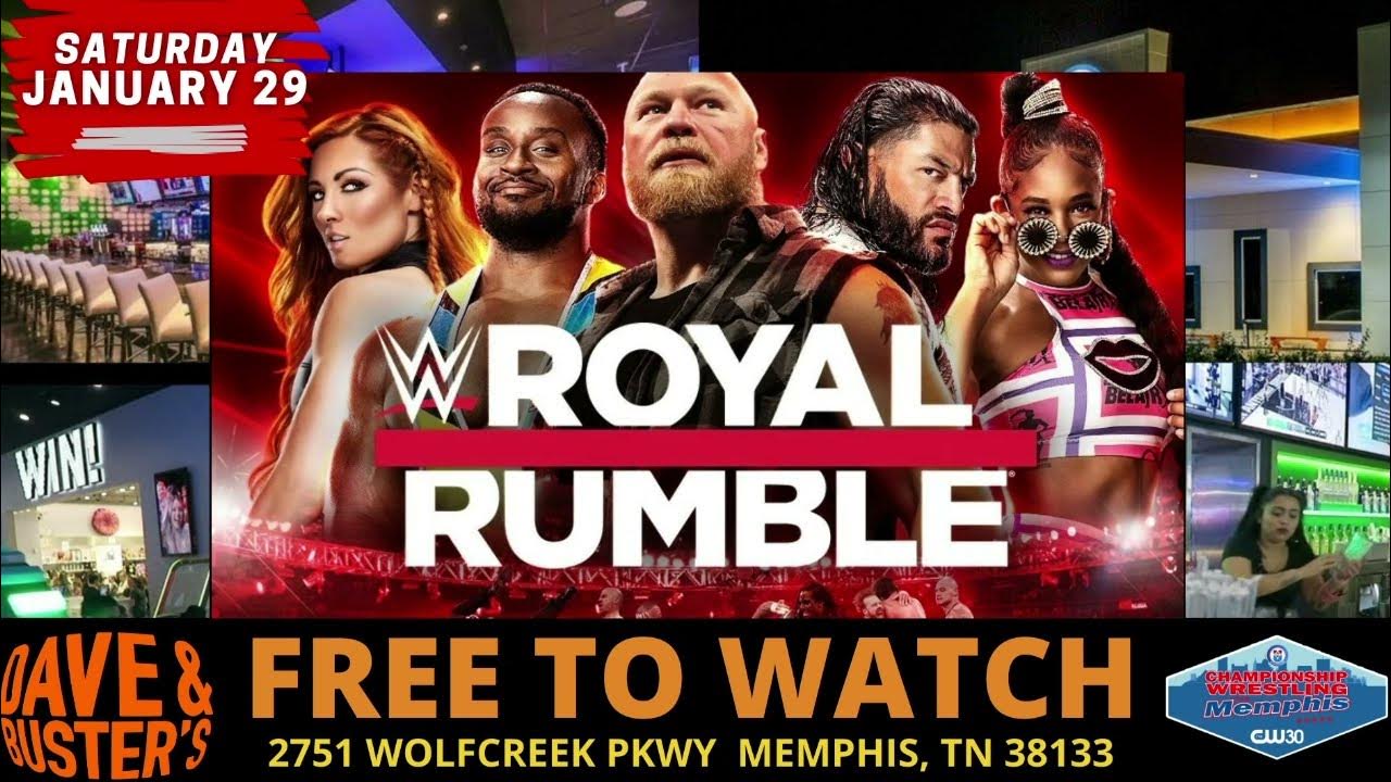 JAN. 29 Watch WWE Royal Rumble FREE! YouTube