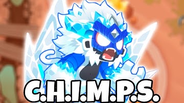 Can You Get The *NEW* Ice Paragon In CHIMPS Mode? (Bloons TD 6)