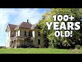 BACK IN TIME! | Touring Our 100 Year Old Abandoned Farmhouse (and some farm history!) Vlog 337