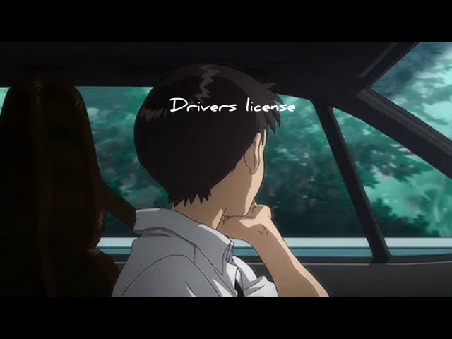Olivia Rodrigo - drivers license ( slowed & reverb ) [ with lyrics ] class=