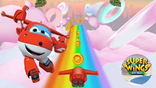 Jet-Powered Adventure: Flying High with Super Wings Jet Run Game! #superwings #superwingsjettrun screenshot 2