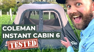 Coleman Instant Cabin 6 Review (Graded on 10 Categories)
