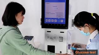 Self service health checkup kiosk