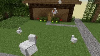 Zelda Chicken Attack In Minecraft