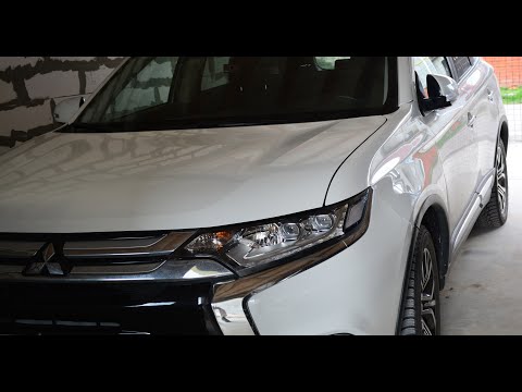 Замена масла в двигателе Mitsubishi Outlander GF8W.