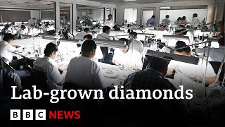 Inside India’s labgrown diamond industry  BBC News