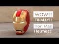 Iron Man helmet 3d model tutorial easy marvel superhero