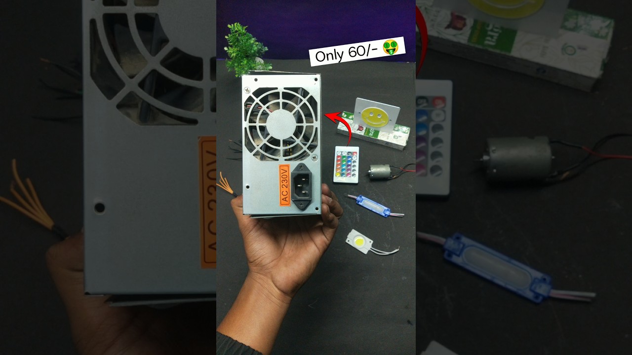 SMPS Power Supply in just Rs-60 🤑 #shorts