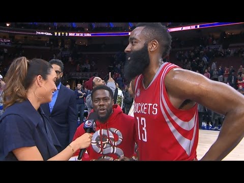 kevin-hart-crashes-james-harden's-postgame-interview-|-01.27.17