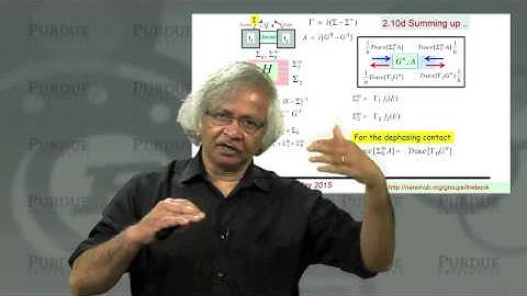 nanoHUB-U Fundamentals of Nanoelectronics B L2.10: Summing Up
