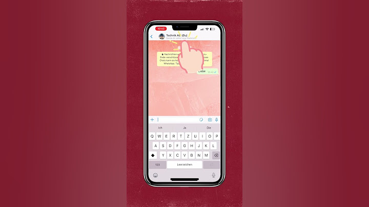 WHATSAPP GEHEIM TRICK