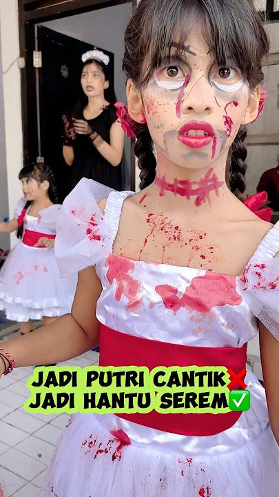 KDISTA HALLOWEEN JADI HANTU ANNABELLE#viralvideo#trending#shortviral#shortvideo#trend#short#viral