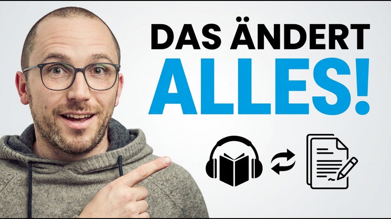 NotebookLM Use Case: Hörbücher von Audible hochladen (Anleitung)