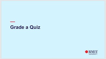 Canvas Quizzes - Moderate and Grade Online Quizzes