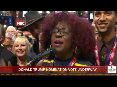 Trump Wins Nomination - Full Roll Call of the Delegates at RNC in Cleveland