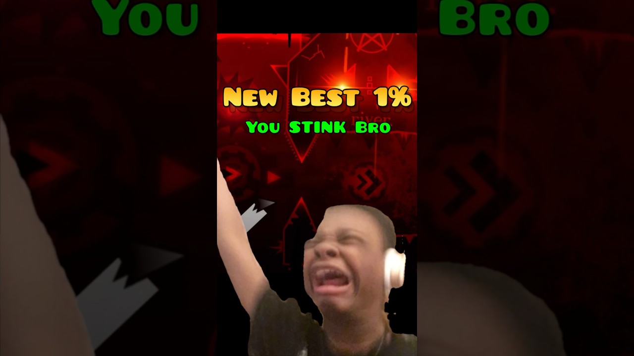 The FUNNIEST CRASHOUT In Geometry Dash 😭 