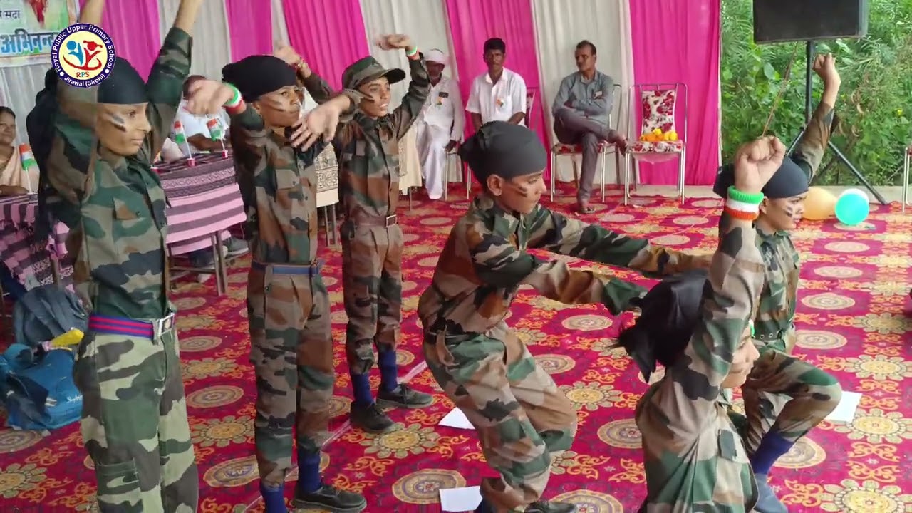 देश भक्ति नाटक | Pulwama Attack | Independence Day | Indian Army Dance | Royal  School Jeerawal