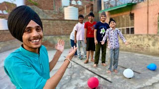 Playing Balloons Jumping Game 😍 with Brothers screenshot 2
