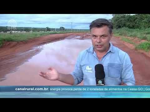 Desgaste de rodovias estaduais preocupa e dificulta escoamento da soja em Mato Grosso | Canal Rural