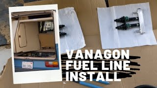 Vanagon Fuel Line Install