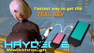 Fastest way to get the TEAL key to open up Medical - Haydee 2 Walkthrough