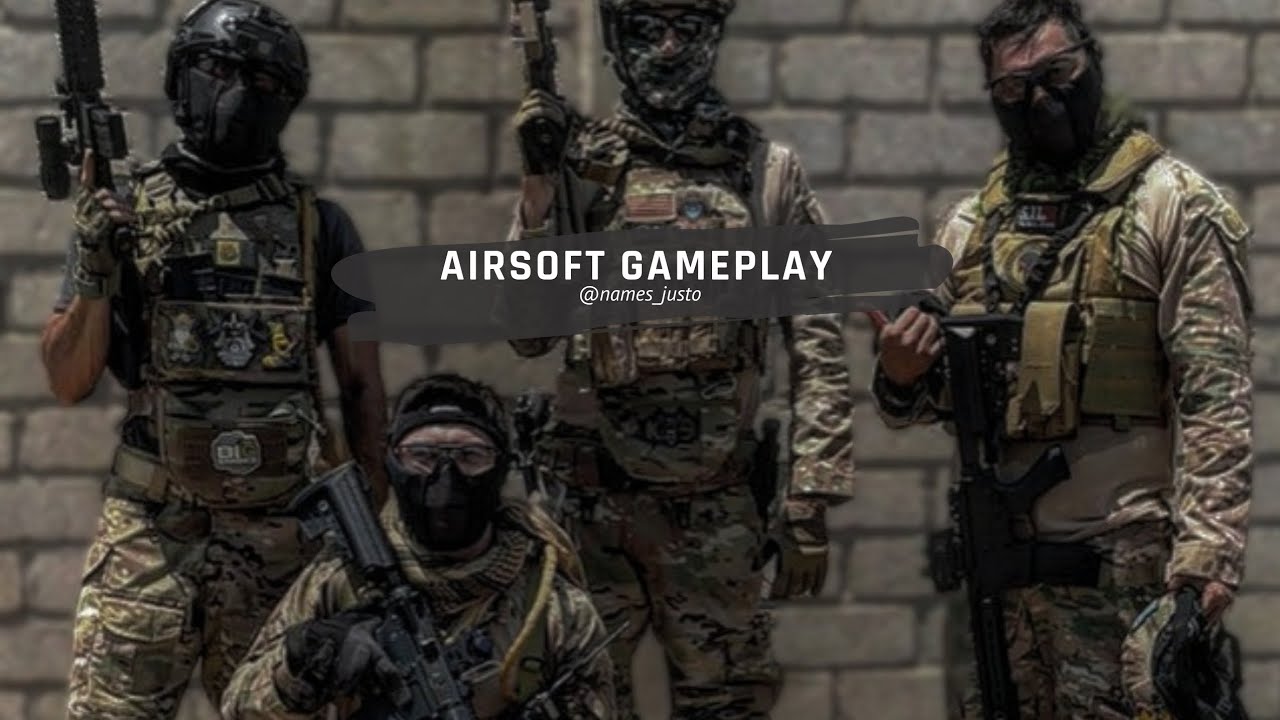 Airsoft Gameplay CQB 1Parte names_justo6789 YouTube