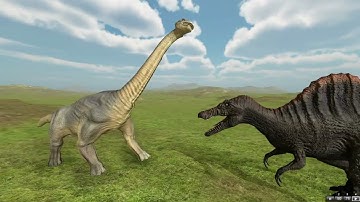 BRACHIOSAURUS VS EVERY UNIT | BEAST BATTLE SIMULATOR.