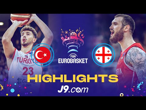 Turkey 🇹🇷 - Georgia 🇬🇪 | Game Highlights - FIBA #EuroBasket 2022