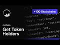 Get Top Token Holders Across Solana, Ethereum &amp; More | Mobula Token Holders API