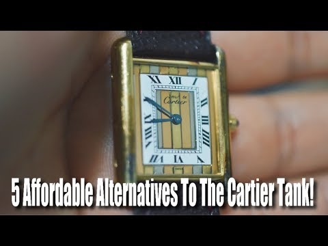 cartier tank dupe