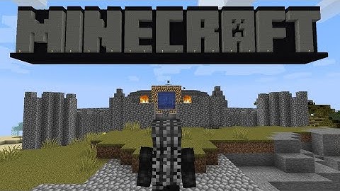 O mapa mais nostálgico do Minecraft