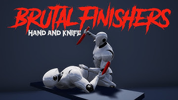 Brutal Finishers Hand and Knife for Unreal Engine and Unity