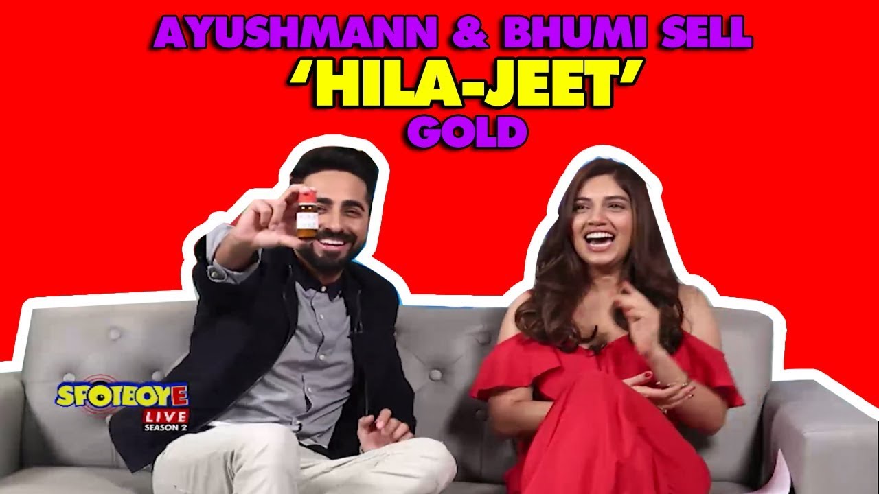 Ayushmann Khurrana & Bhumi Pednekar Selling These Products Will Make You Rise Up & Laugh! | SpotboyE