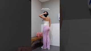 back workout under 1 hour (5 exercises) 🌺✨