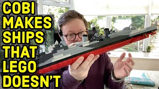 LEGO doesnt make military ships but COBI does - review of the COBI HMS Belfast