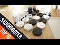 STAUBSAUGER ROBOTER TEST 2021 | TOP 10 Saugroboter mit Wischfunktion ► 80 Saugroboter getestet!