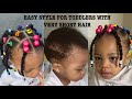 Can't Grip Braids? | Easy Protective Toddler Hairstyles For Short Natural Hair