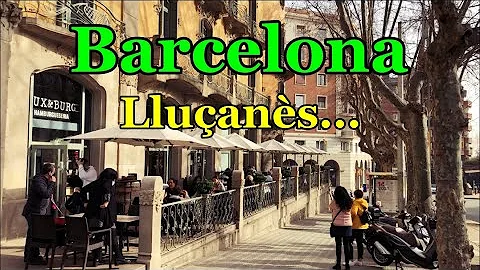 [[SPAIN-BARCELON...  Walking along Lluans street.....